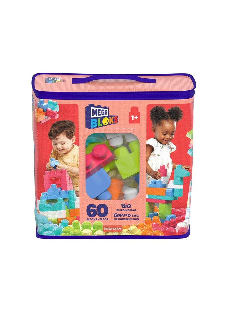 Mega Bloks First Builders Building Bag 60Pcs