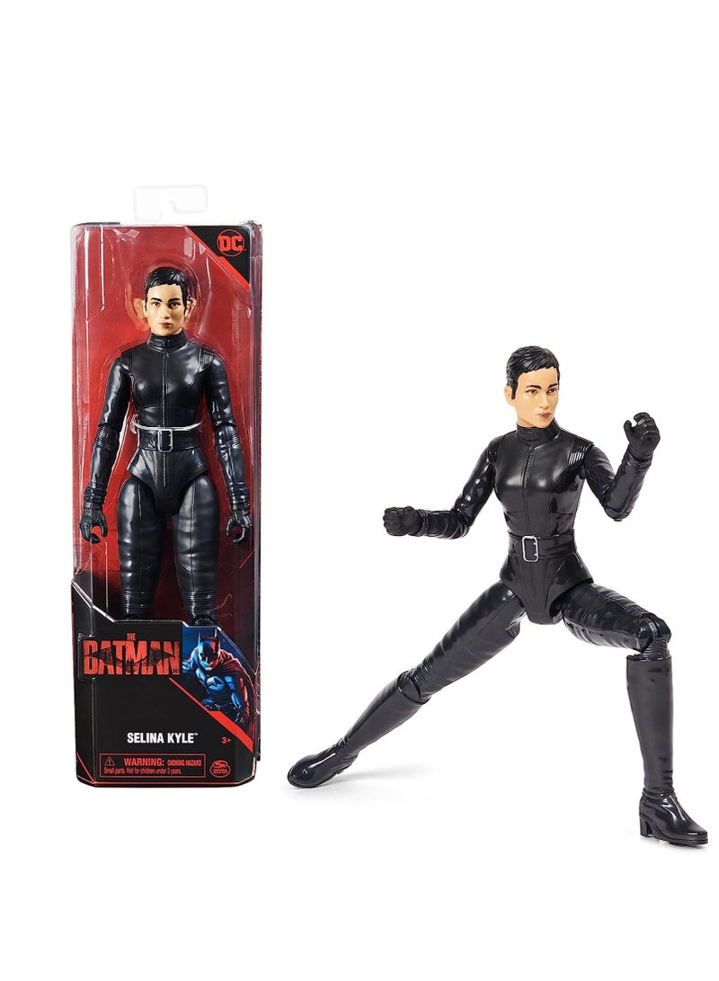 Batman 12-inch Selina Kyle Action Figure, The Batman Movie Collectible Kids Toys for Boys and Girls Ages 3 and up