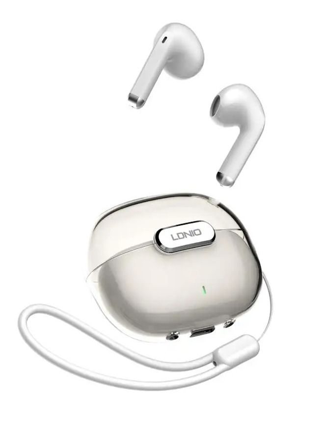 True Wireless Earbuds Bluetooth Earphones With Charging Case White