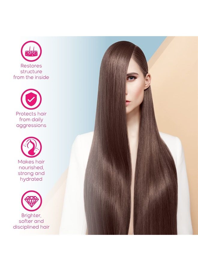 BRAZILIAN BONDOX HAIR TREATMENT 8.8 oz Hair Mask for All Hair Types | Formaldehyde-Free Cruelty-Free | Results for up to 1-3 months | Marine Collagen & Almond Oil Hair Repair Moisturizer Thermal Mask