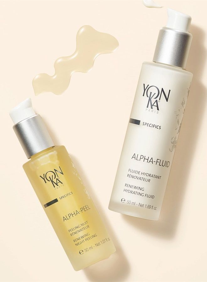 Yon-Ka Alpha Peel Concentrate (30ml) Anti-Aging Night Peel, Treat Fine Lines and Wrinkles with Alpha Hydroxy Acids, All Skin Types, Paraben-Free