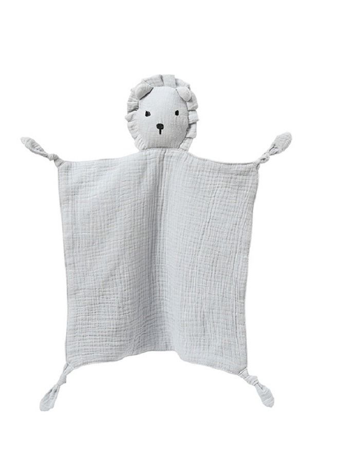 Baby Pure Cotton Cloth Comfort Towel Baby Sleeping Doll Lion Multicolor