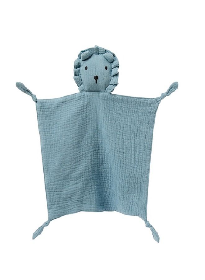 Baby Pure Cotton Cloth Comfort Towel Baby Sleeping Doll Lion Multicolor