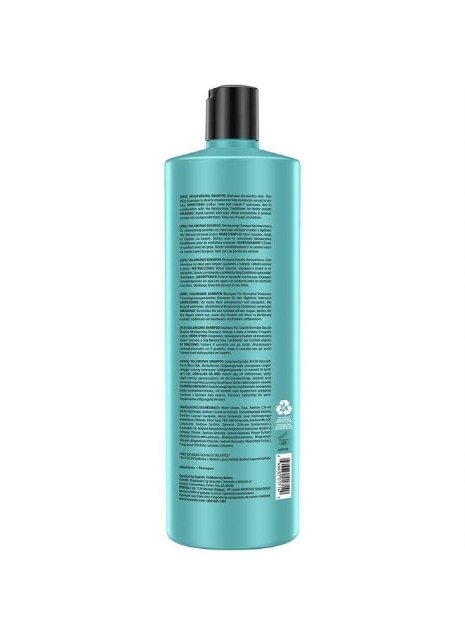 Healthy Moisturizing Shampoo, 33.8 Oz | Moisture, Slip, Detangling, and Shine | SLS and SLES Sulfate Free | All Hair Types