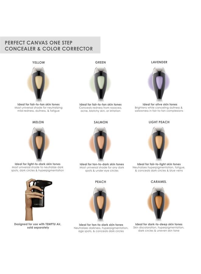 Perfect Airbrush Concealer & Color Corrector Airpod, Lavender, 0.28 Fl Oz