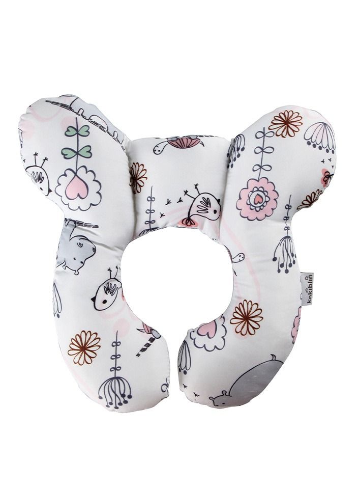 Baby Anti-offset Head Fixed Head  U Shaped Pillow