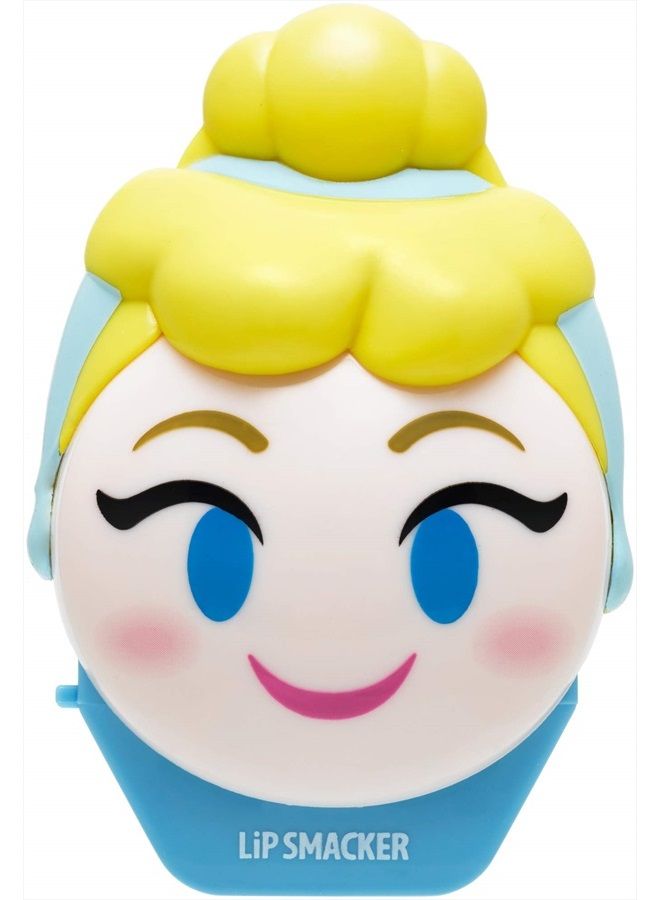 Disney Cinderella Emoji Lip Balm Flavored, Bibbity Bobbity Berry, Clear, For Kids