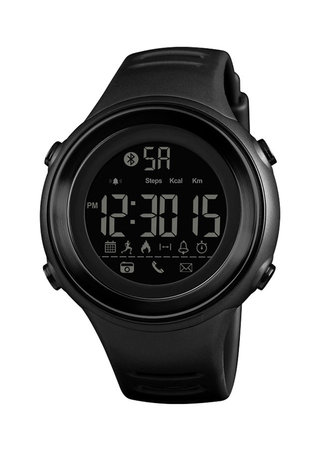 SKMEI Smart Watch 1396 50M Waterproof Watch with Pedometer, Calories, Sleeping Monitor, Call Remind - Black Black