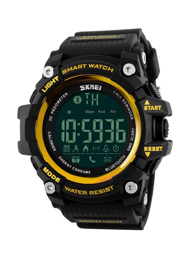 Pedometer Smartwatch Black/Yellow