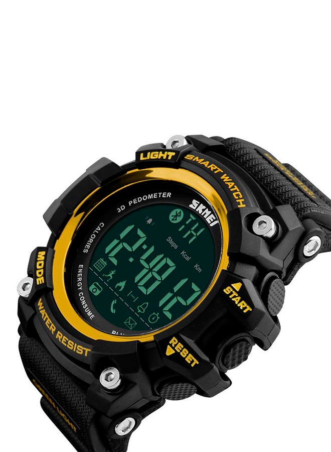 Pedometer Smartwatch Black/Yellow