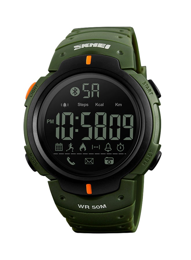 1301 Bluetooth Digital Smartwatch Green