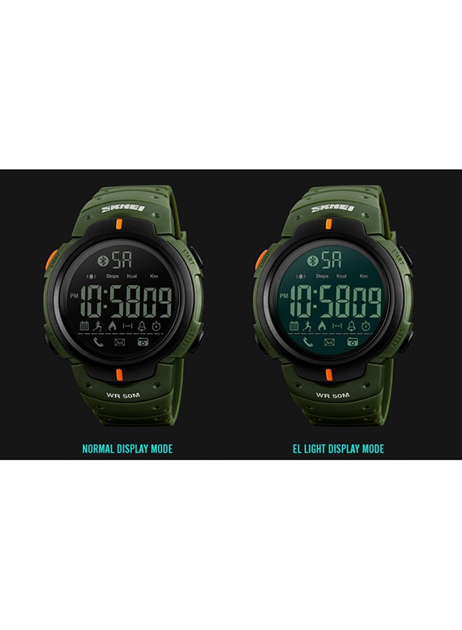 1301 Bluetooth Digital Smartwatch Green