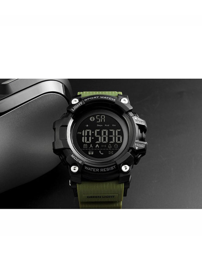 SKMEI Smart Watch 1385 50M Waterproof Watch with Pedometer, Calories, Sleeping Monitor, Call Remind - Green Green