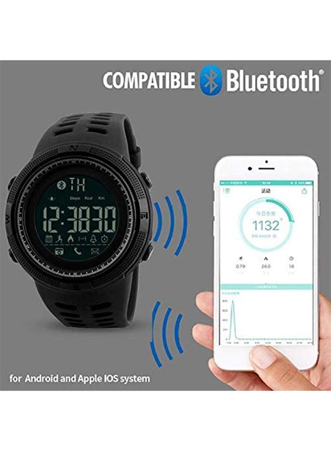 Bluetooth Smart 1250 Pedometer Reminder Waterproof Sports Watch