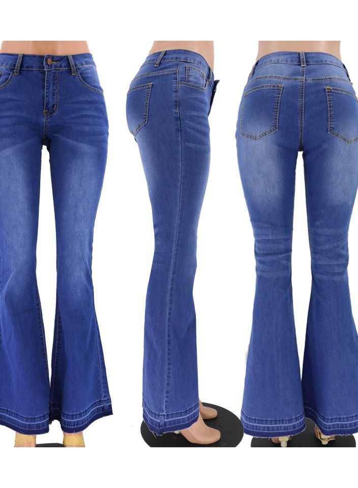 Low-rise Skinny Women's Flared Jeans