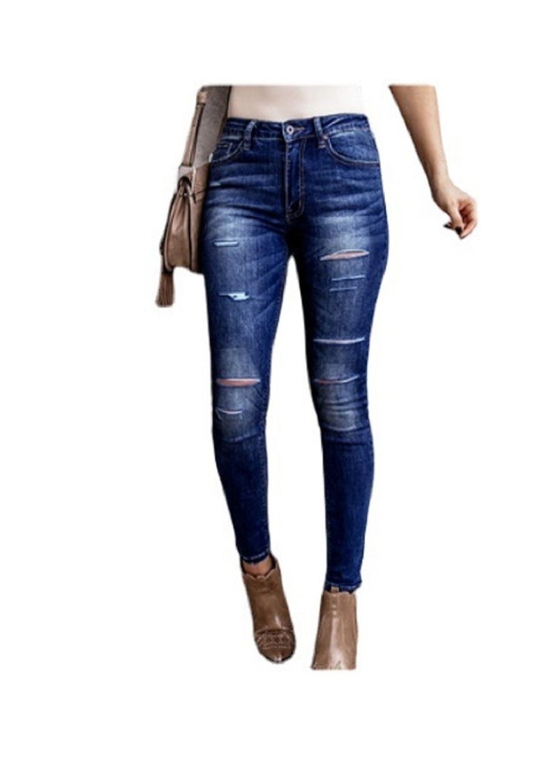 Personality Trend Skinny Women's Jeans