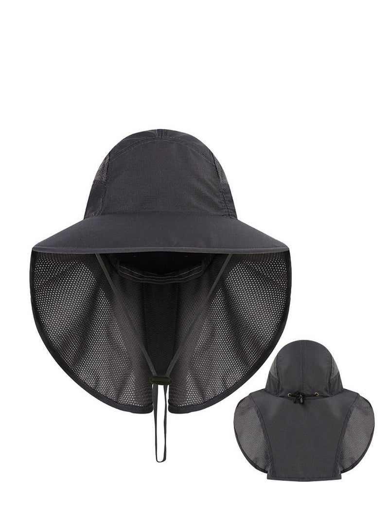 Practical Cap Hat Anti-UV Outdoor Travel Fishing Climbing Camping Picnic Sunhat