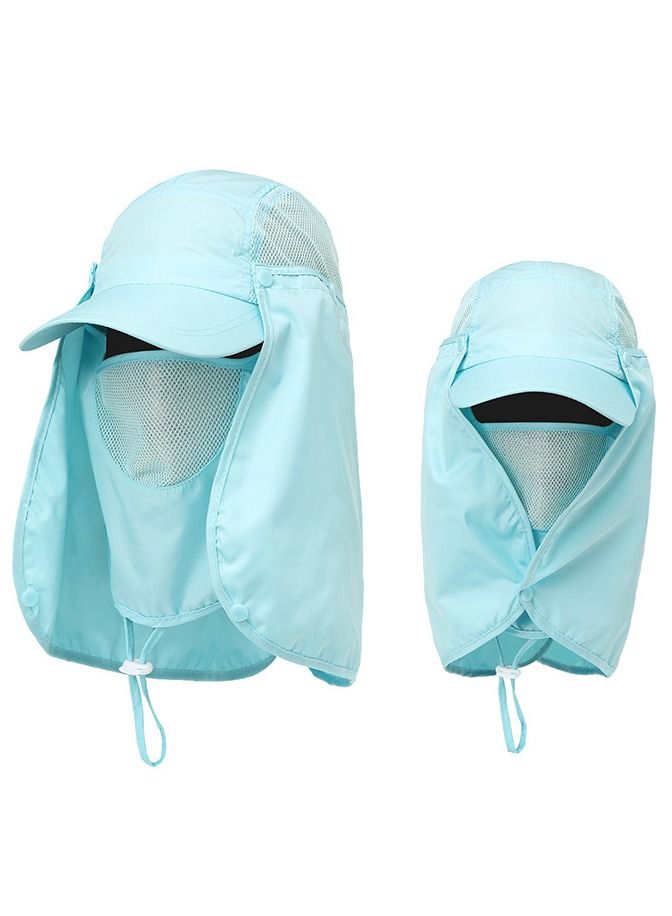 Fisherman Neck Face Sun Protection Flap Cap