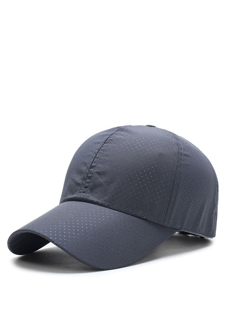 Fashion Quick Dry Solid Color Baseball Cap