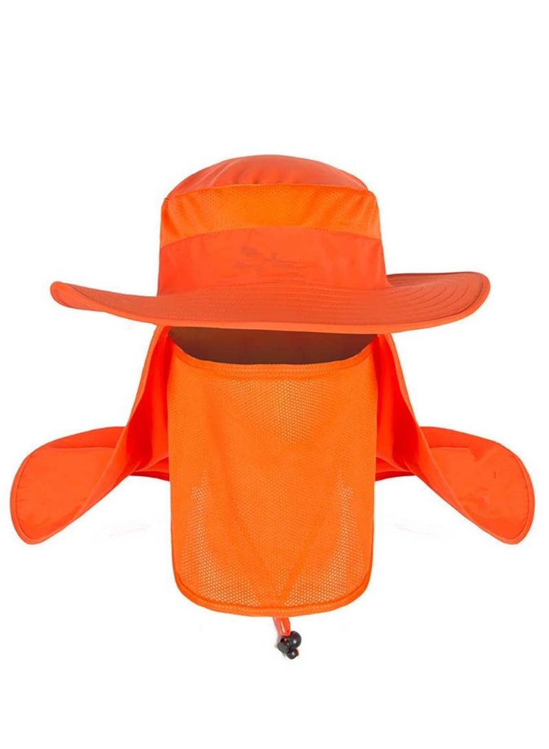 360-degree outdoor hat Men's summer sunscreen hat waterproof quick-drying fisherman fishing hat