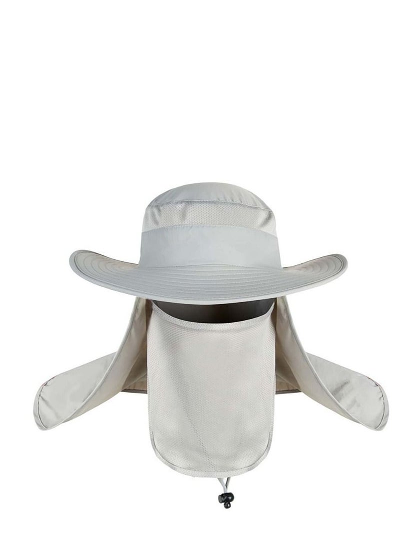 360-degree outdoor hat Men's summer sunscreen hat waterproof quick-drying fisherman fishing hat