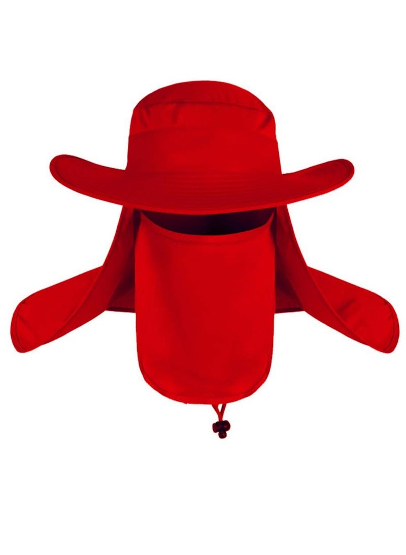 360-degree outdoor hat Men's summer sunscreen hat waterproof quick-drying fisherman fishing hat