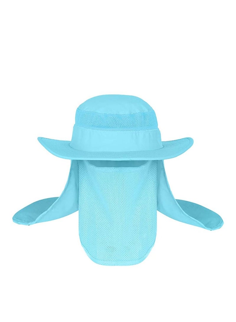 360 Degree Outdoor Hat Men's Summer Sunscreen Waterproof Quick-Drying Fisherman Fishing Hat