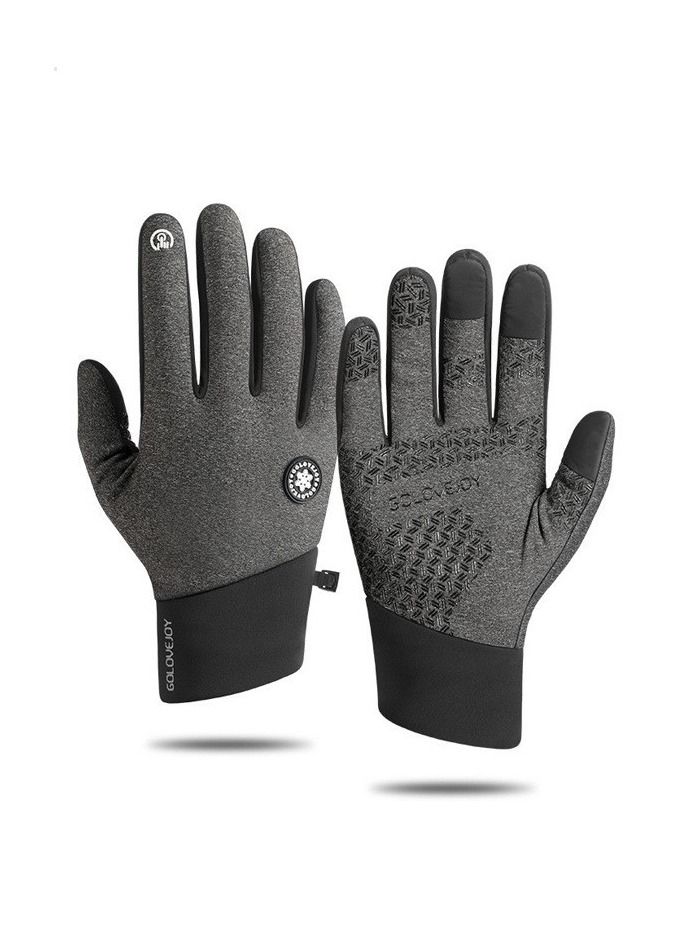 Men's Winter Riding Plush Gloves