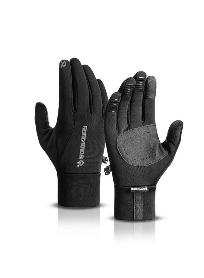 Men's Winter Riding Plush Gloves