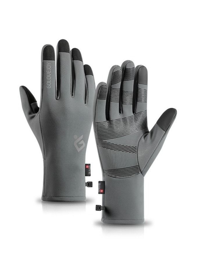 Men's Winter Riding Plush Gloves