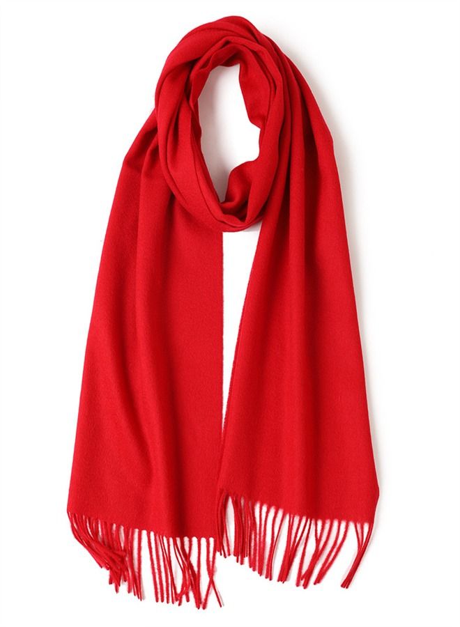 Solid Color Soft And Comfortable Wool Scarf