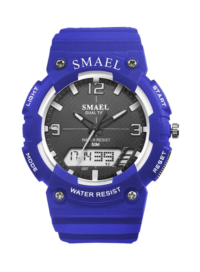 kids_unisex Water Resistant Analog/Digital Watch WS1539C-8-2