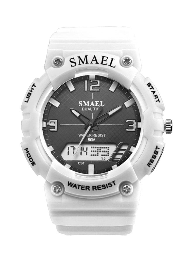 kids_unisex Water Resistant Analog/Digital Watch WS1539C-8-2