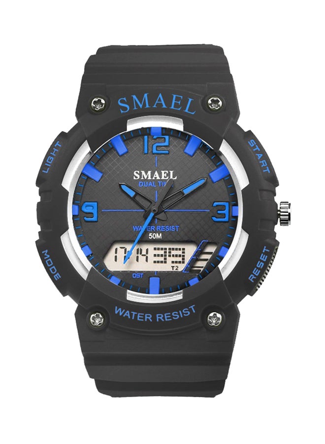 kids_unisex Water Resistant Analog/Digital Watch WS1539C-8-2