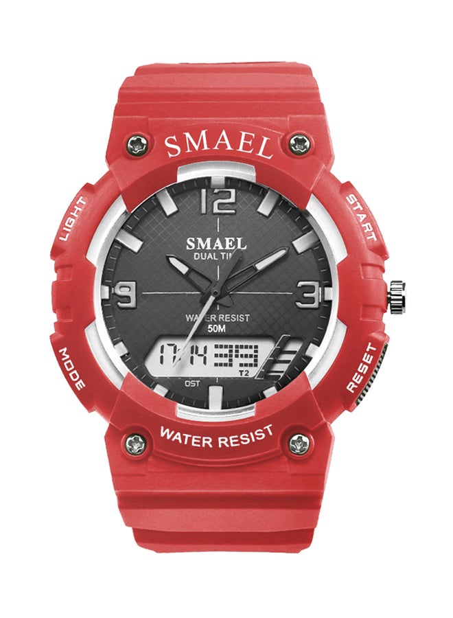 kids_unisex Water Resistant Analog/Digital Watch WS1539C-8-2