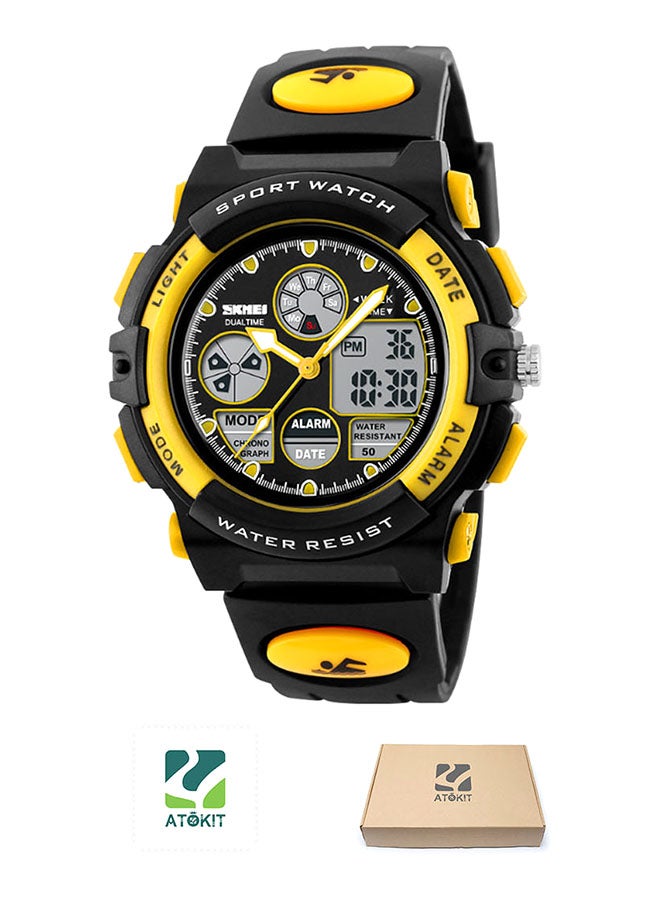 boys Sport Children Plastic Analog + Digital Watch 1163