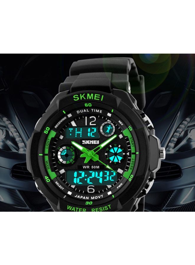 boys Water Resistant Analog/Digital Watch 0931