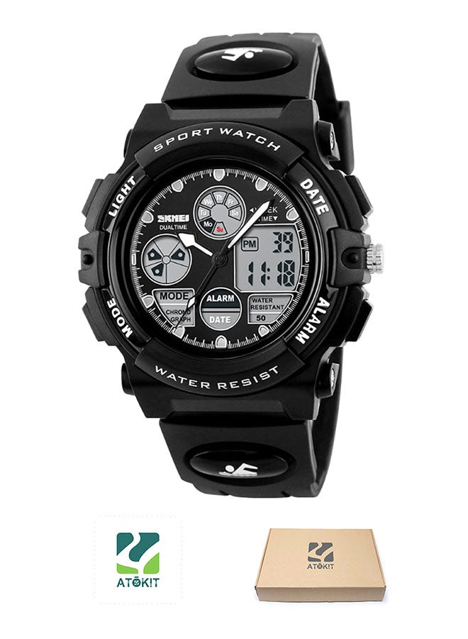 boys Sport Children Plastic Analog + Digital Watch 1163