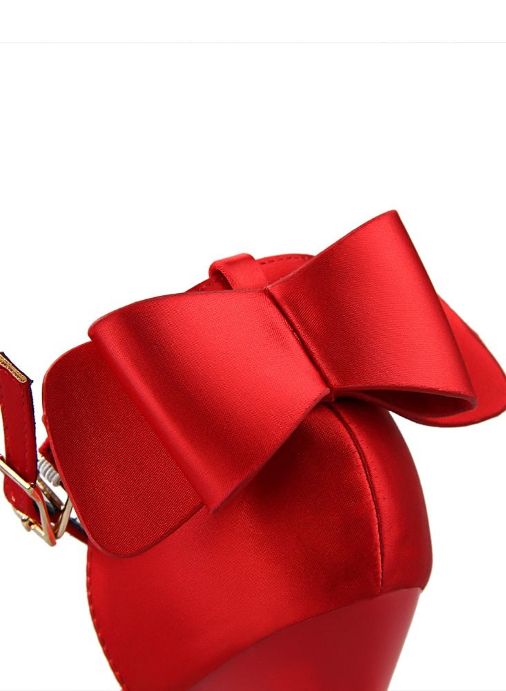 High-Heeled Stiletto Pointed Shoes Heel Height 10CM Red