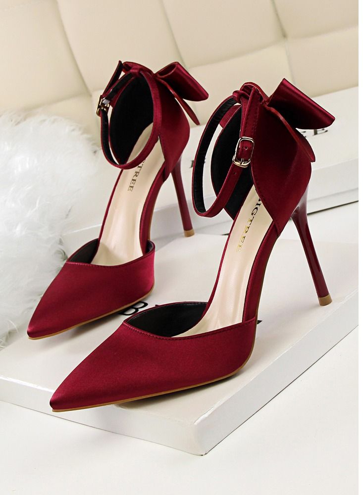 High-Heeled Stiletto Pointed Shoes Heel Height 10CM