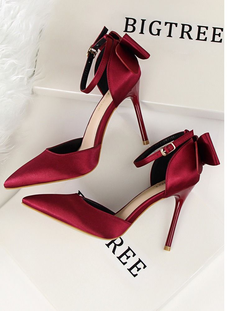 High-Heeled Stiletto Pointed Shoes Heel Height 10CM