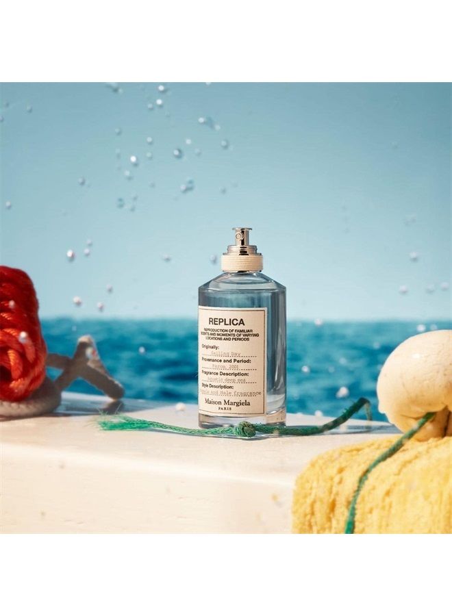 Replica Sailing Day Eau de Toilette for Unisex, 3.4 Ounce