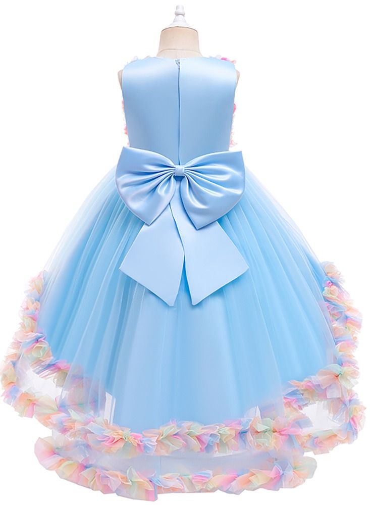Train floral Princess Dress
