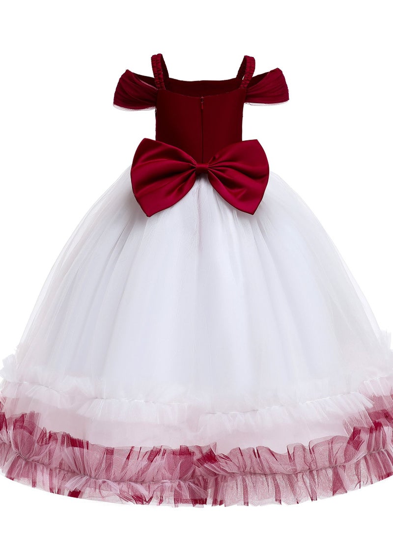 Princess Cap Sleeve Maxi Dress