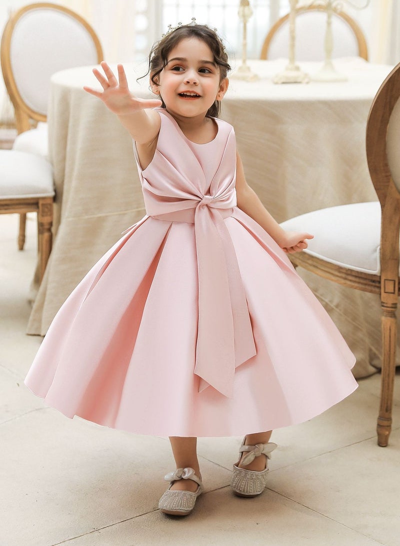 Fashionable Cute Girls Dresses Pink