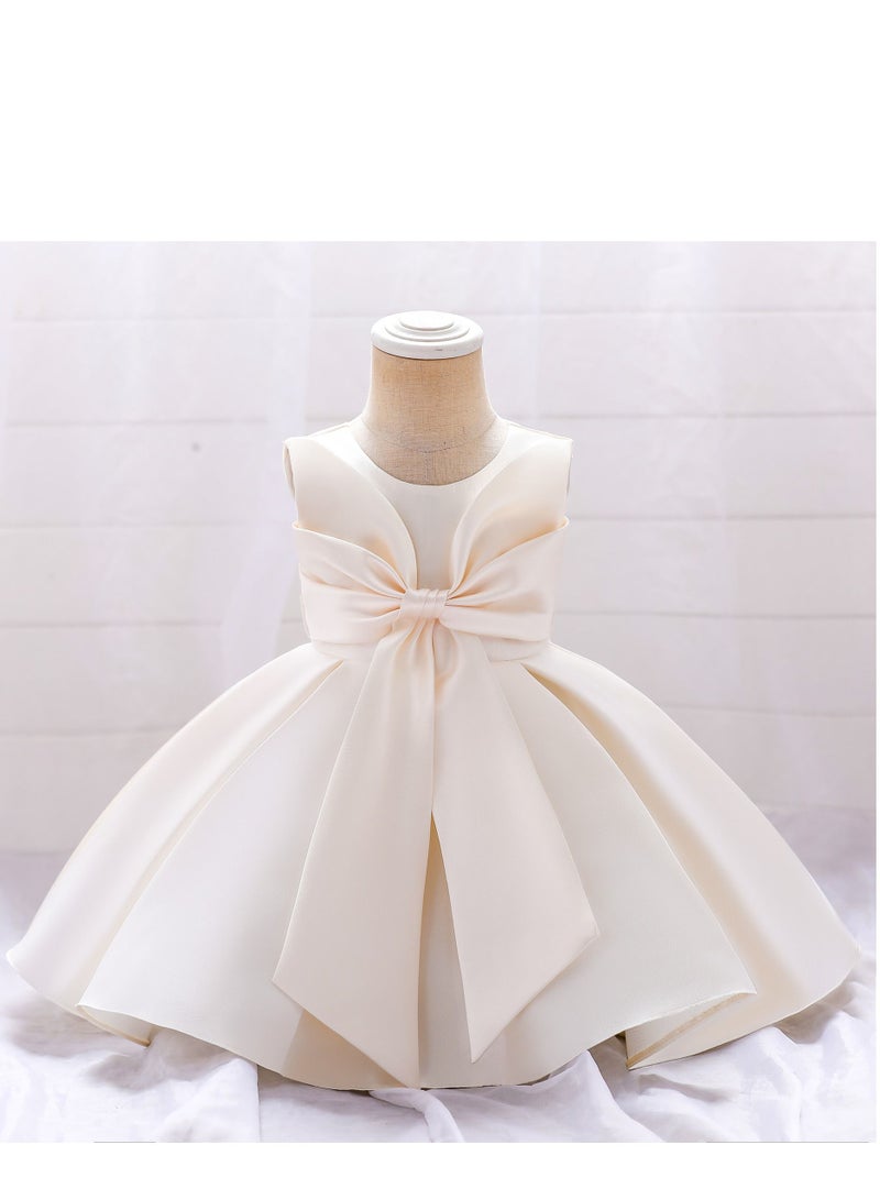Fashionable Cute Girls Dresses White