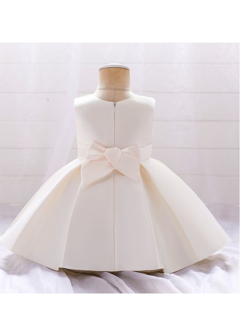 Fashionable Cute Girls Dresses White