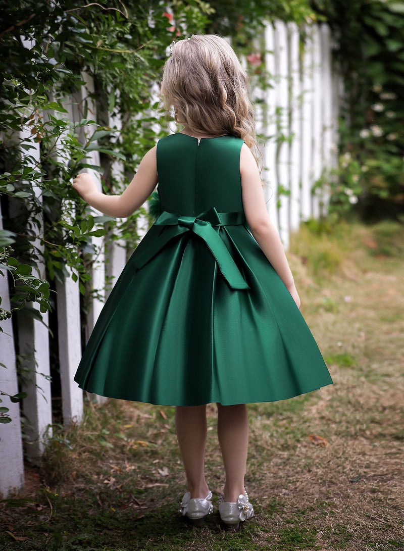 Sequins Flower Mesh Dress