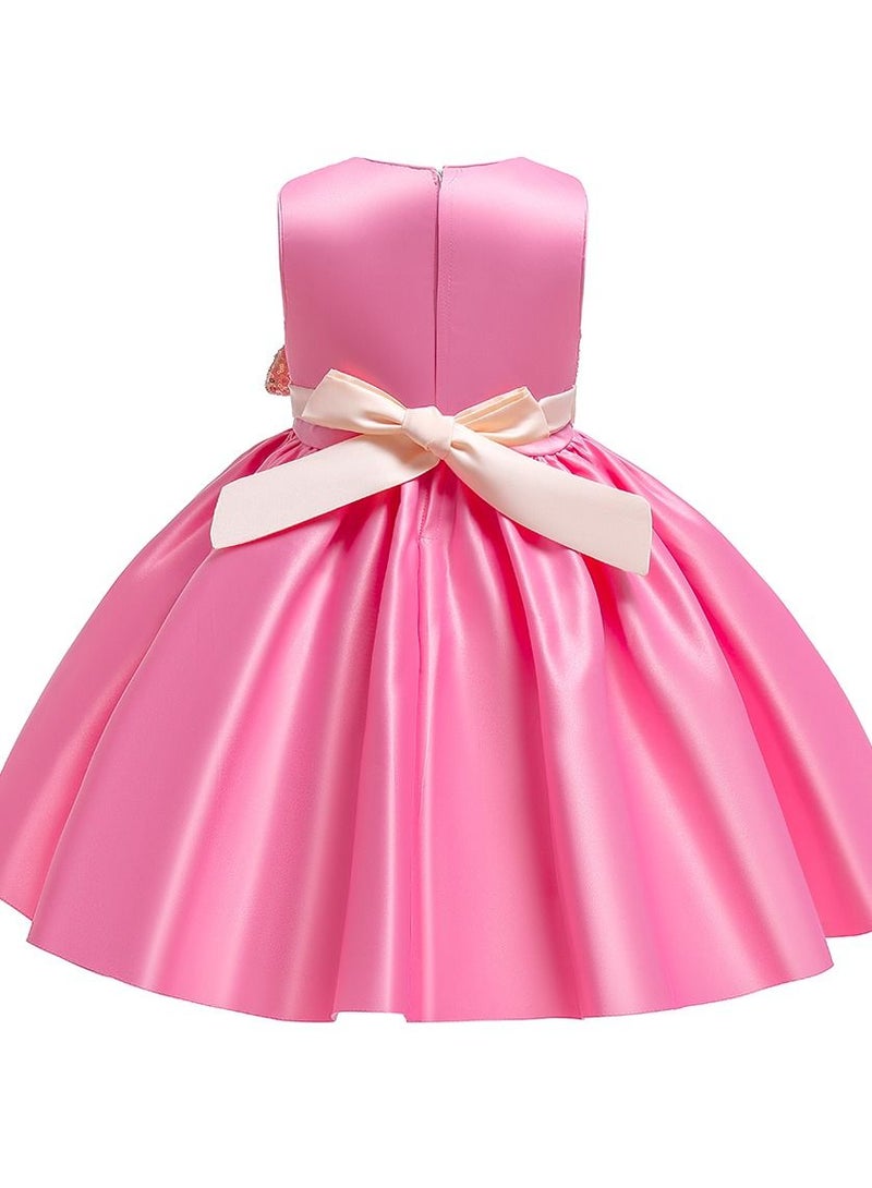 Round Neck Sleeveless Dress