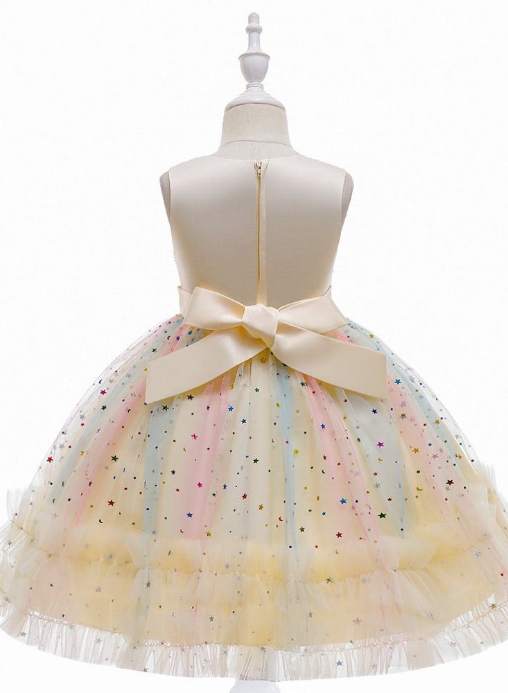 Mesh Detailed Bubble Dress